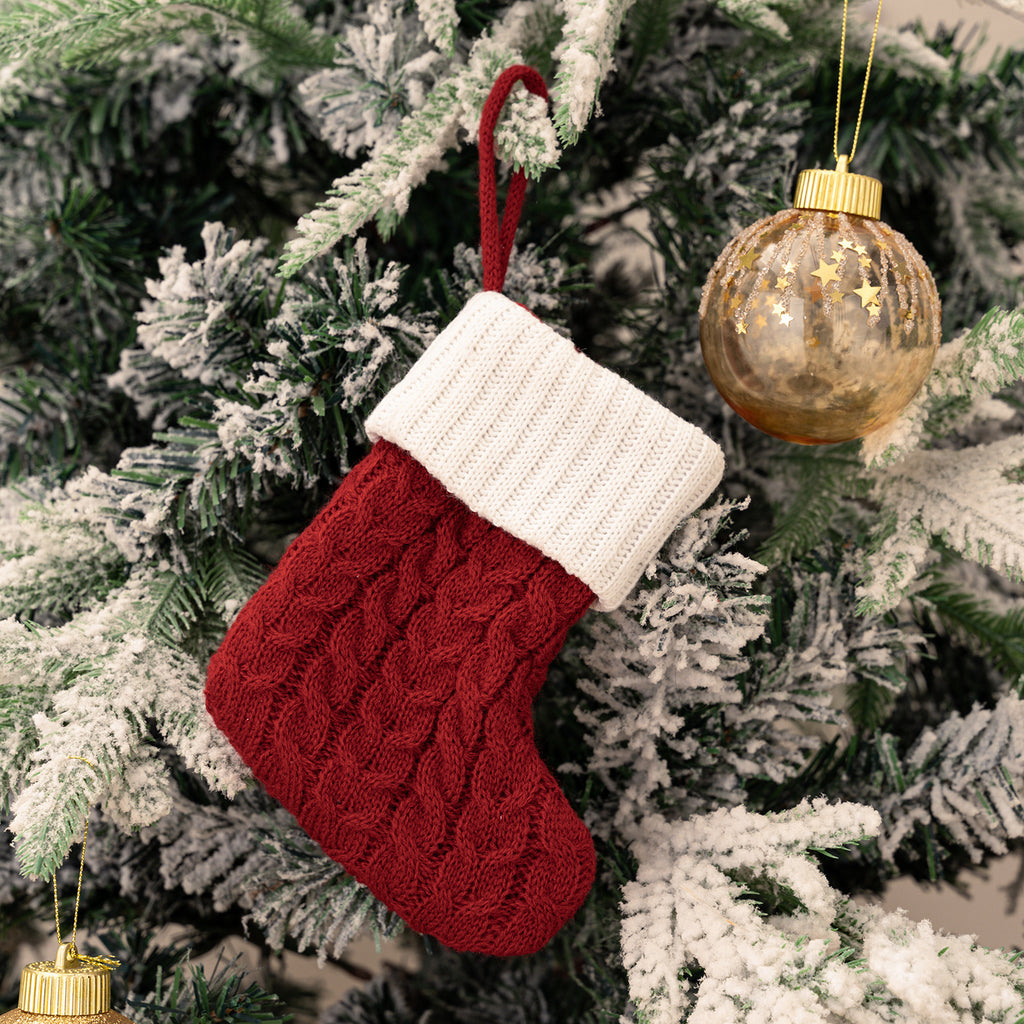 Letter Christmas Stocking Creative Hanging Ornament