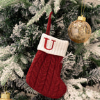 Letter Christmas Stocking Creative Hanging Ornament