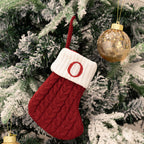 Letter Christmas Stocking Creative Hanging Ornament